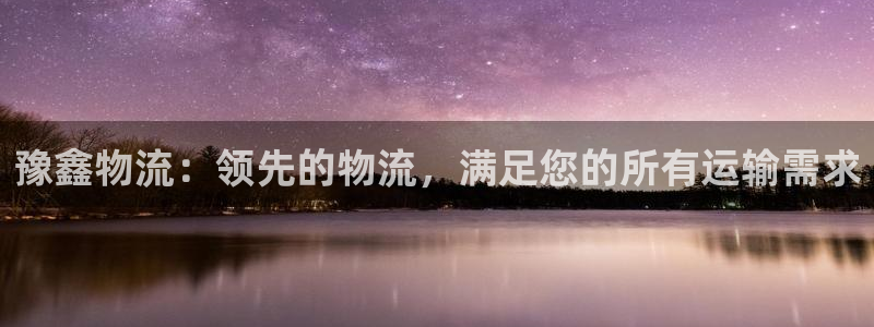 28圈官网平台下载：豫鑫物流：领先的