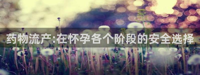 28圈忘记账号：药物流产:在怀孕各个