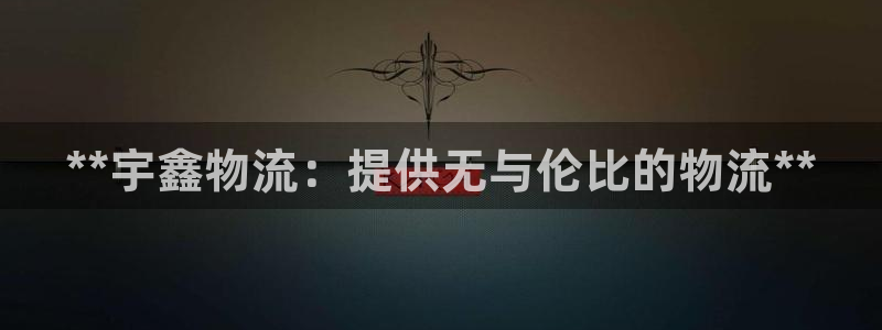 28圈新用户怎么注册：**宇鑫物流：