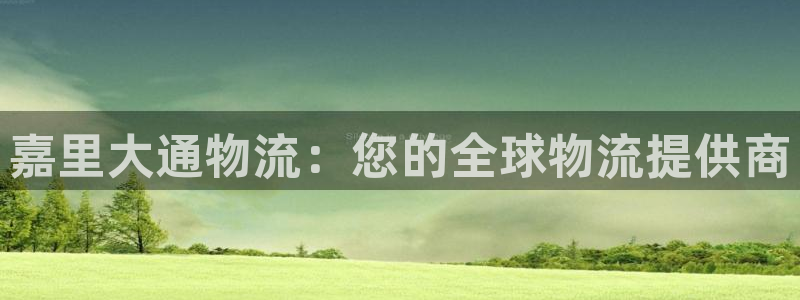 28圈加拿大6.0：嘉里大通物流：您