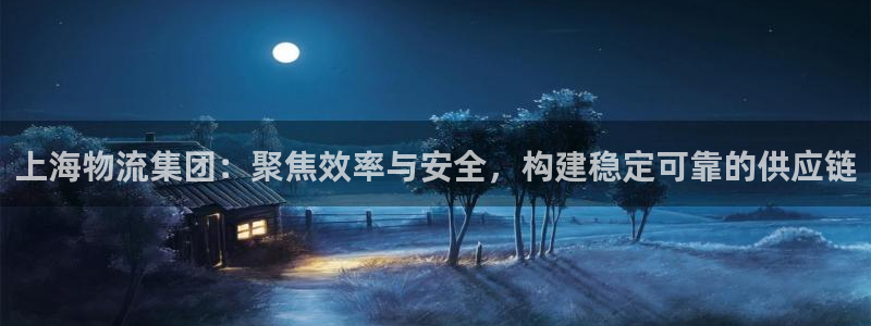 28圈赌博软件正规吗：上海物流集团：